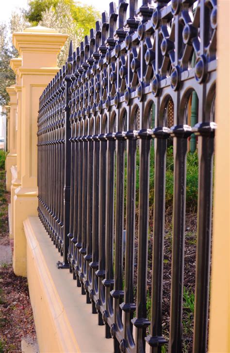 custom metal fence designs